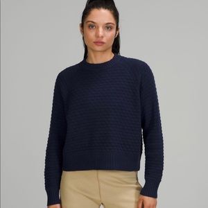 Lululemon Texture Play Crew Sweater